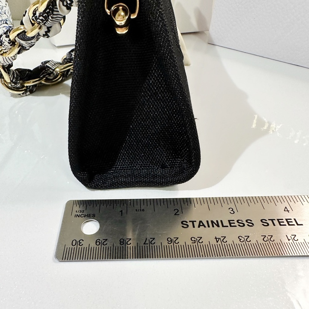 Dior🖤cosmetic pouch DIY crossbody/tote bag - Picture 10 of 12